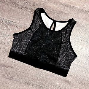 GAIAM • Longline Racerback Sports Bra /Crop Top • Size Large